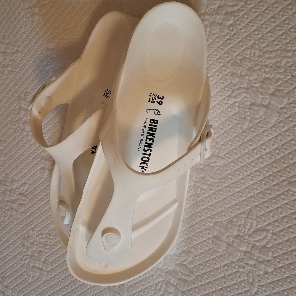 Birkenstock White Sandals - Picture 2 of 4
